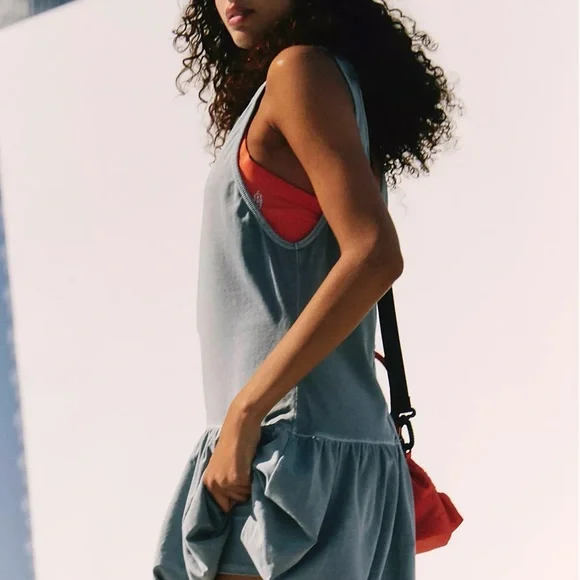 free people blue short dress Free People Sachi Mini Dress main image 0